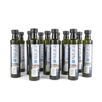 Huile d'olive extra vierge Malaca Vetus Coupage Hojiblanca Picual d'Espagne pour la cuisine et les vinaigrettes 250ml Pack de 12 unités