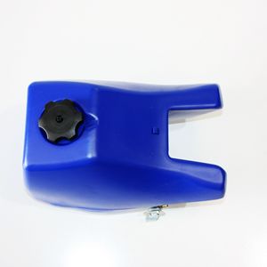 RÉSERVOIR DE CARBURANT À ESSENCE BLEU POUR <span class=keywords><strong>YAMAHA</strong></span> PY80 PW80 PEEWEE80 PIT TRIAL DIRT BIKE - Product Image 2