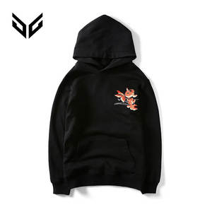 Sweats à capuche pour hommes Logo personnalisé 100% coton Motifs colorés Sweatshirts à capuche pour hommes - Product Image 6