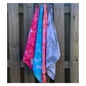 Customized Tie Dye Printed Latest Arrivals Cotton Dish Cloth Plaid Dirt Removing Moisture Sucking Eco-friendly <b>Towel</b> Bulk Tea to - Product Image 1