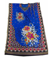 52 "Luxus afrikanische Kaftan Tunika PONCHO mehrfarbige Stickerei benutzer definierte Plus Size Damen Seiden kleid Schal Rayon Freizeit kleid