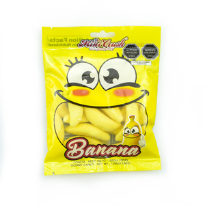 Minirush kẹo chuối hình dạng mềm kẹo quà tặng dễ thương trái cây Gummy - Product Image 1