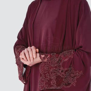 Fabricant d'abaya pour femmes Nouveau dernier design Abaya pour femmes Robe longue cool pour femmes Abaya pour femmes - Product Image 4