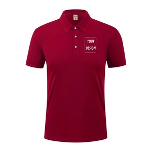 2025 été casual Polo Shirt Logo personnalisé imprimé texte image marque broderie conception personnelle respirant hommes chemises - Product Image 1