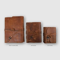 Carnet en cuir fait main avec couvertures en tissu et papier, impression et gaufrage, design en relief, livre vierge créatif, Grimoire, Cahier