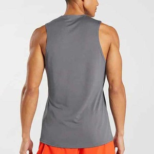 Débardeurs d'entraînement sans manches de qualité supérieure pour homme Conception tricotée respirante taille plus Prix de gros Chemise Streetwear - Product Image 5