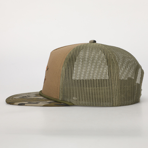 Casquette Snapback en Toile à 5 Panneaux Personnalisable avec Logo Brodé, Dos en Maille Polyester/Coton, Réglable, Unisexe, pour Usage Extérieur – Vente en Gros - Product Image 2