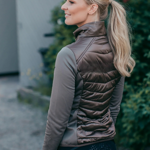 Veste d'équitation pour femme avec tissu extensible imperméable et respirant, design élégant, parfait pour la compétition d'entraînement - Product Image 6