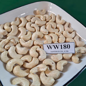 Prêt à expédier SANTIGO Kaju Badam Noyaux de cajou Délai court W180 Noix de cajou - Product Image 1