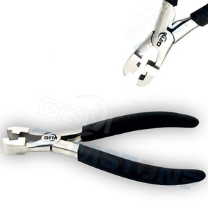 Pince à extensions capillaires professionnelle, durable et réutilisable, 6 mm, en acier inoxydable argenté, outil pour micro-anneaux et perles, pour usage commercial GEMSTONE - Product Image 3