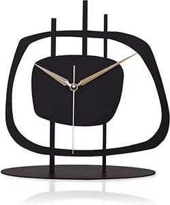 Metal Table <b>Clock</b> with Durable Metal Frames <b>Battery</b> <b>Operated</b> Waterproof Modern Design-Enhances Any Room Kraft World - Product Image 3