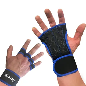 ถุงมือออกกำลังกายแบบครึ่งนิ้วสำหรับผู้ชายผู้หญิง,ถุงมือป้องกันมือยกน้ำหนักกันลื่นระบายอากาศ