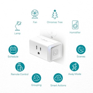 Tp-liên kết Kasa thông minh cắm hs103 Wifi Outlet Tương thích với Alexa Google nhà điều khiển từ xa năng lượng giám sát ổ cắm thông minh - Product Image 3
