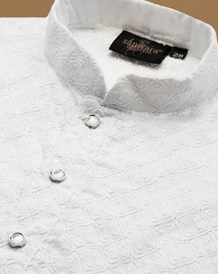 Traje étnico de fusión elegante para hombres para bodas y eventos especiales Ropa de fiesta larga - Product Image 2