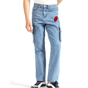 Pantalones Cargo Casuales para Hombre, Diseño de Primera Calidad, Cómodos, Cintura Media, 100% Algodón, Transpirables, de Secado Rápido, Precio al por Mayor - Product Image 1