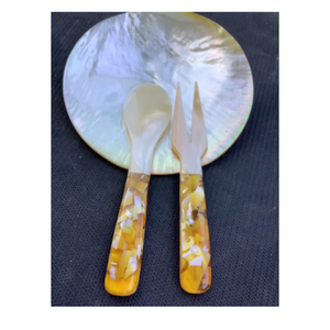 Vente en gros Cuillère coquillage Accessoires de salle à manger en nacre écologique - Product Image 6