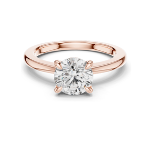 Anillo de Compromiso Solitario con Diamante de Laboratorio de 1.5 CT, Corte Brillante Redondo VVSVS EF CVD, Oro de 18K, 14K, 10K y Plata 925, Oro Rosa, Amarillo - Product Image 6