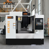 Centre d'usinage 4 axes VMC850, broche BT40, table de travail 1000x500, fraiseuse CNC pour le traitement des pièces métalliques