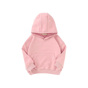 Nouveau Design Manches Longues Flamme Motif Broderie À Capuche Poids Lourd Enfants Hoodies Blanc Pull À Capuche Coton Porter - Product Image 4