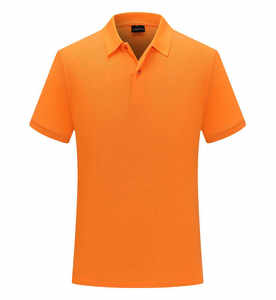 Venta al por mayor directa 100% poliéster hombres para Polo camiseta 260g algodón solapa manga corta alta calidad antiarrugas personalizado - Product Image 1