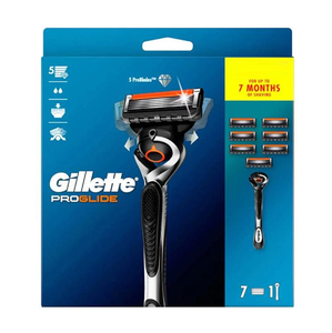 มีดโกนหนวดสแตนเลส3ใบมีดด้ามจับสบายสำหรับผู้ชาย - Product Image 3