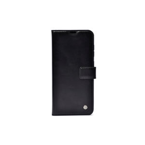 Étui portefeuille de luxe MYST Kar Deluxe pour Samsung Galaxy A36, en silicone souple et cuir magnétique, noir, modèle A53 - Product Image 1