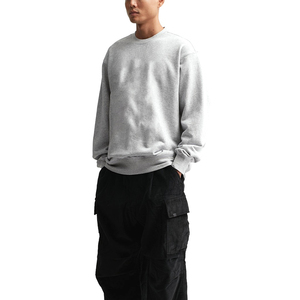 Sudadera con capucha para hombre, Jersey de invierno bordado con logotipo personalizado, color sólido, ajuste regular, con capucha, multibolsillo, vintage - Product Image 5