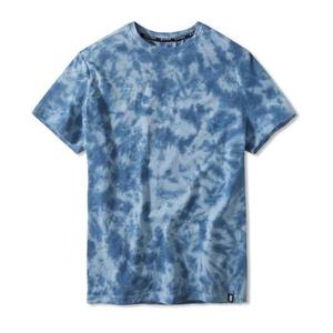 T-shirt en coton épais OEM Ringer T-shirt épais beige noir 220 Gsm Stone Acid Wash T-shirt - Product Image 2