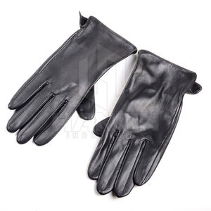 Gants de conduite à doigts complets en cuir de haute qualité confortables et respirants avec une nouvelle conception de gants compatibles avec l'écran tactile du service OEM - Product Image 4