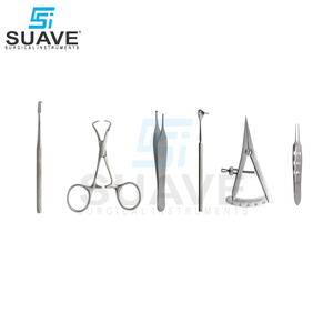 ชุดเครื่องมือผ่าตัดเสริมจมูก12ชิ้นเครื่องมือผ่าตัดพลาสติก - Product Image 3