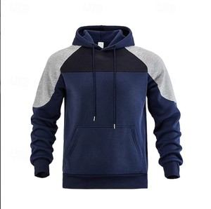 Novedad de Invierno, Sudaderas con Capucha Ecológicas para Hombre, de Alta Calidad, 100% Poliéster, Talla Grande, Venta al por Mayor de Fábrica, Diseño Personalizado - Product Image 2