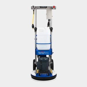 Orbot - Potente Máquina de Limpieza Orbital de Pisos con Empaque Personalizable |   Orbot Sprayborg - Product Image 1