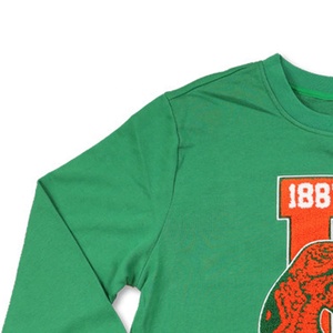 Sweatshirts unisexes en coton molletonné de haute qualité Patch en chenille brodé personnalisé Applique universitaire surdimensionnée Automne - Product Image 2