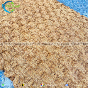 Article chaud Exportation depuis le Vietnam PALM MAT / COIR BLANKET Tapis de coco résilient: haute durabilité et résistance à l'eau du Vietnam - Product Image 4