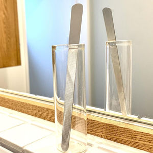 Lime à ongles droite miniature en acier inoxydable de précision avec finition lisse et prise en main confortable pour un soin professionnel des ongles - Product Image 5