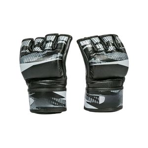 100% cuero logotipo personalizado diseño sublimación guantes de combate medio dedo entrenamiento Grappling guantes MMA - Product Image 1