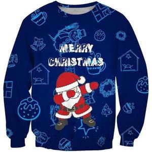 Men's Solid Pattern Pull-Over Winter <b>Sweatshirt</b> Warm Fleece Hoodie for <b>Christmas</b> Full Printed Design - Product Image 5