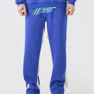 Ensembles de Hoodies pour Hommes Pull Surdimensionné Uni Polaire Vierge Tech Polaire Vintage Bleu Couleur Survêtement Hommes pour Hommes Personnalisé - Product Image 4