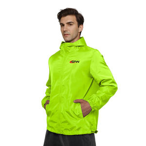 Veste d'hiver imperméable coupe-vent en softshell légère pour homme, couleur personnalisée, design matelassé technologique, col montant - Product Image 5