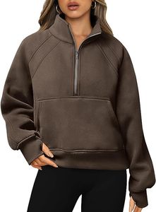 <b>Women's</b> 2026 Spring Eco-Friendly Breathable Windproof Regular Fit Drawstring Pullover <b>Sweatshirt</b> Hoodie High Waist Adult Y2K - Product Image 3