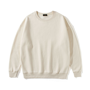 Sudadera con capucha de hombre personalizada de alta calidad OEM sudadera de algodón con cuello redondo de felpa teñida LISA para la temporada de otoño estilo Jogger - Product Image 5