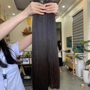Bone Straight Virgin Remy Hair Extension Double Drawn Vietnamese <b>Human</b> Hair <b>Wig</b> Single Weft Bone Straight <b>Wigs</b> - Product Image 1