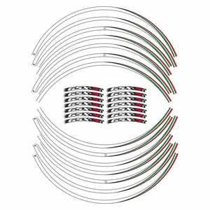Adesivi per ruote per Suzuki GSX-S 750-1000, kit di strisce adesive circolari - Product Image 4
