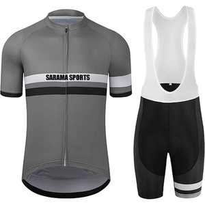 ชุดยูนิฟอร์มกีฬาปั่นจักรยานสำหรับผู้ชาย ฤดูร้อน ระบายอากาศ แห้งเร็ว ป้องกันรังสียูวี ผ้าสแปนเด็กซ์/โพลีเอสเตอร์ แขนสั้น - Product Image 1