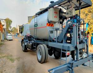 Máquina de asfalto de mezcla en caliente con sistema de pesaje agregado de alta precisión para un control de proporción confiable y preciso para la base de la carretera - Product Image 2