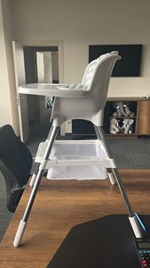 เก้าอี้รับประทานอาหารเด็กอเนกประสงค์แบบทันสมัยเก้าอี้รับประทานอาหารพลาสติกปลอดภัยแบบพกพาสะดวกสบายห้องนั่งเล่นห้องครัวใช้ OEM ขายส่ง - Product Image 5