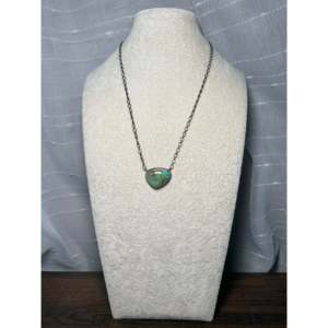 Collier Eli Skeets Kingman en turquoise et argent sterling pour les occasions de cadeaux - Product Image 4