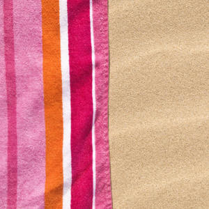 Toalla de Playa de Algodón Teñido con Hilo a Rayas, de Secado Rápido, Ecológica, Súper Absorbente, Suave, 400-450 GSM, Diseño de Logotipo Personalizado para India - Product Image 1