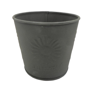 Vente chaude En Vrac Caramel Marbre Enduit Designer Jardin Extérieur Décoratif Jardinière En Métal Pot De Style Américain Pour La Décoration De Jardin - Product Image 2
