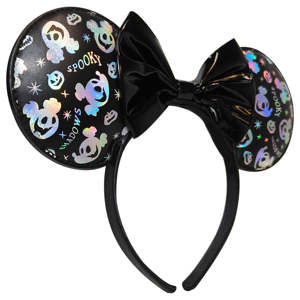 Vente en gros d'oreilles de Minnie sous licence - Bandeau coloré pour déguisement enfant - Accessoire pour cheveux pour Halloween, parcs à thème et vacances - Product Image 1